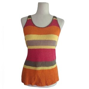 Polo Ralph Lauren Womens Linen Knit Blend Tank Top Size Large